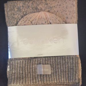 Calvin Klein Scarf and Hat